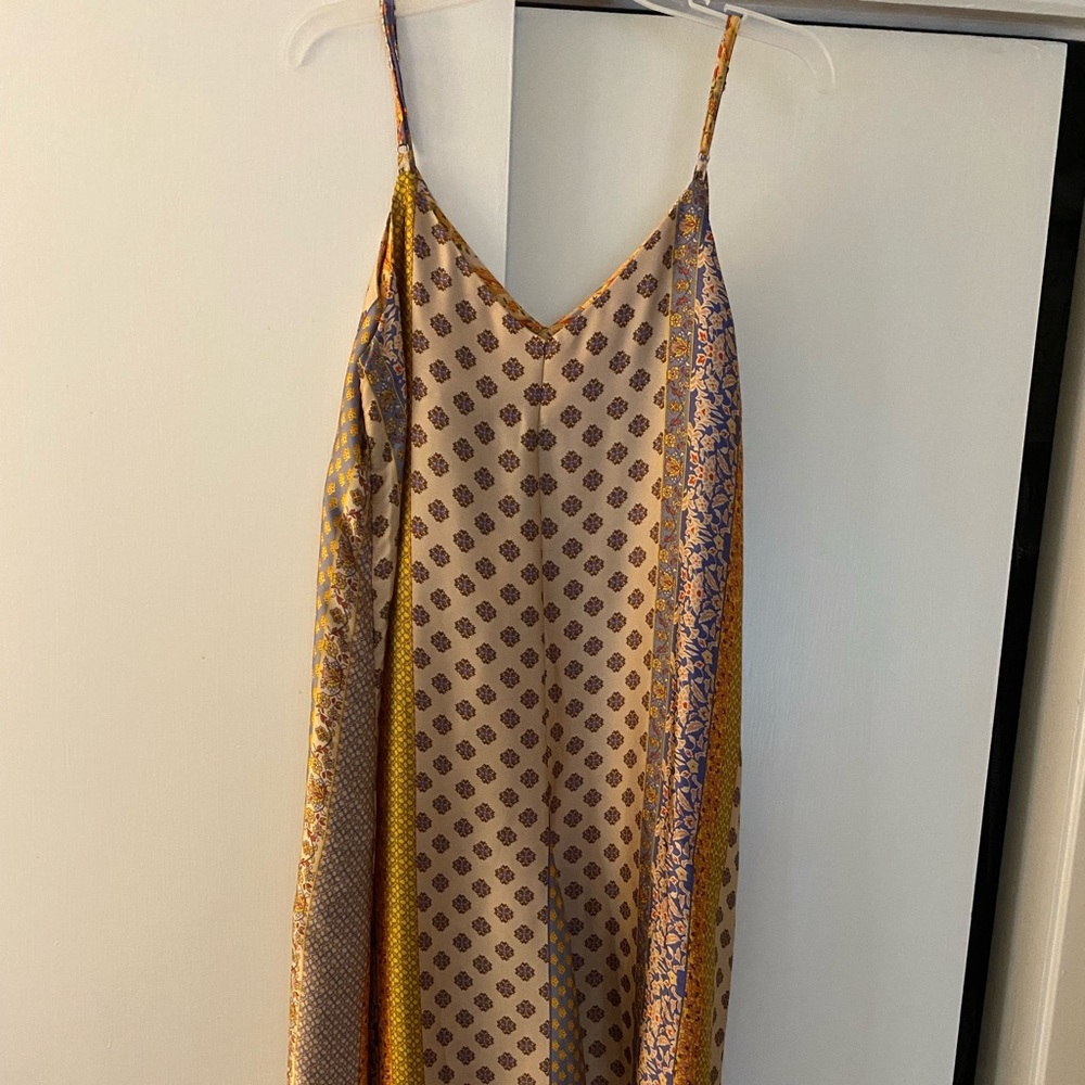 NWT Dress Forum silky culottes jumpsuit size medium
